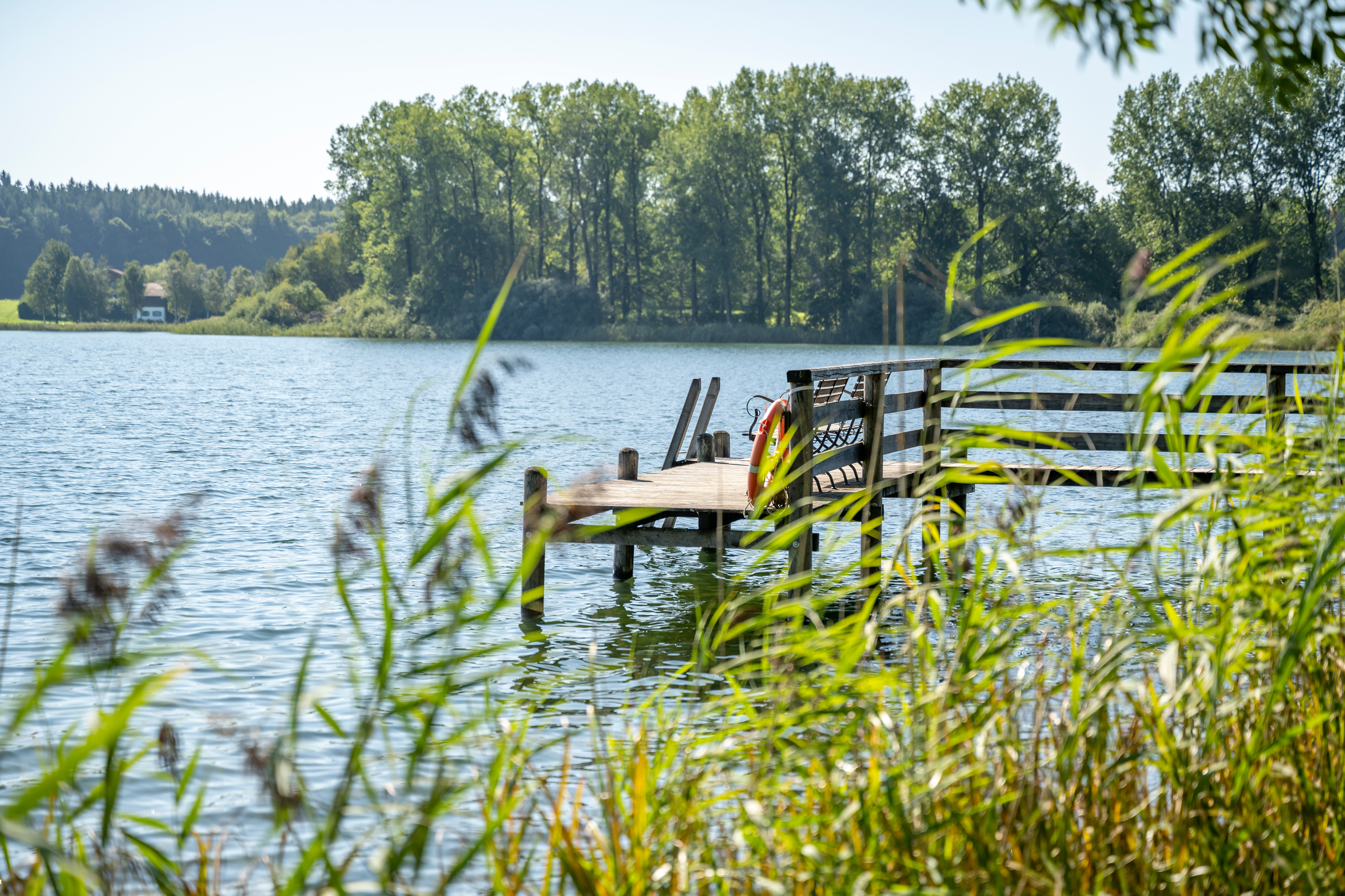 Badestelle für Hotelgäste des Kultur- und Bildungszentrums