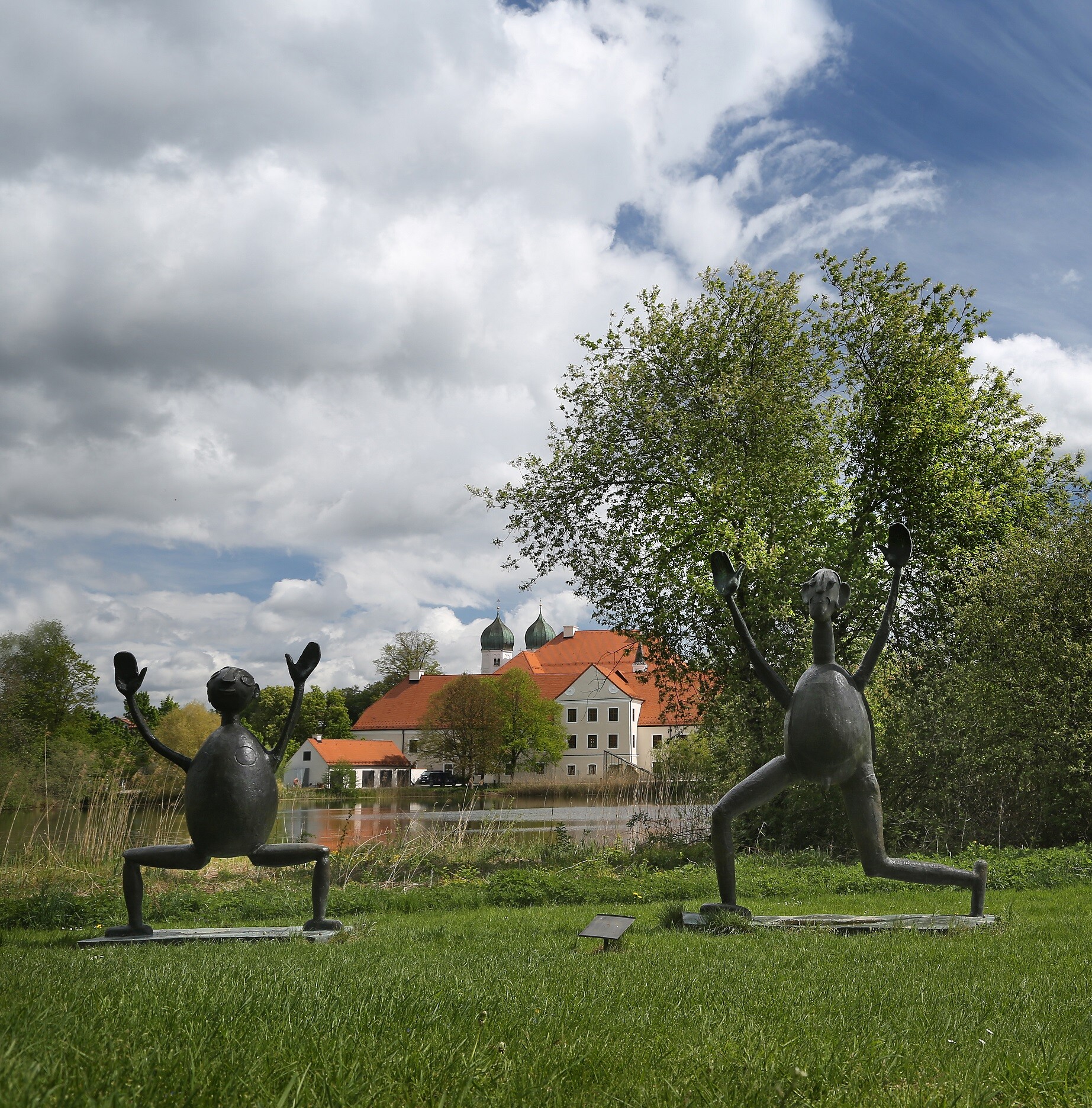 Bild des Hoffens bei Kloster Seeon