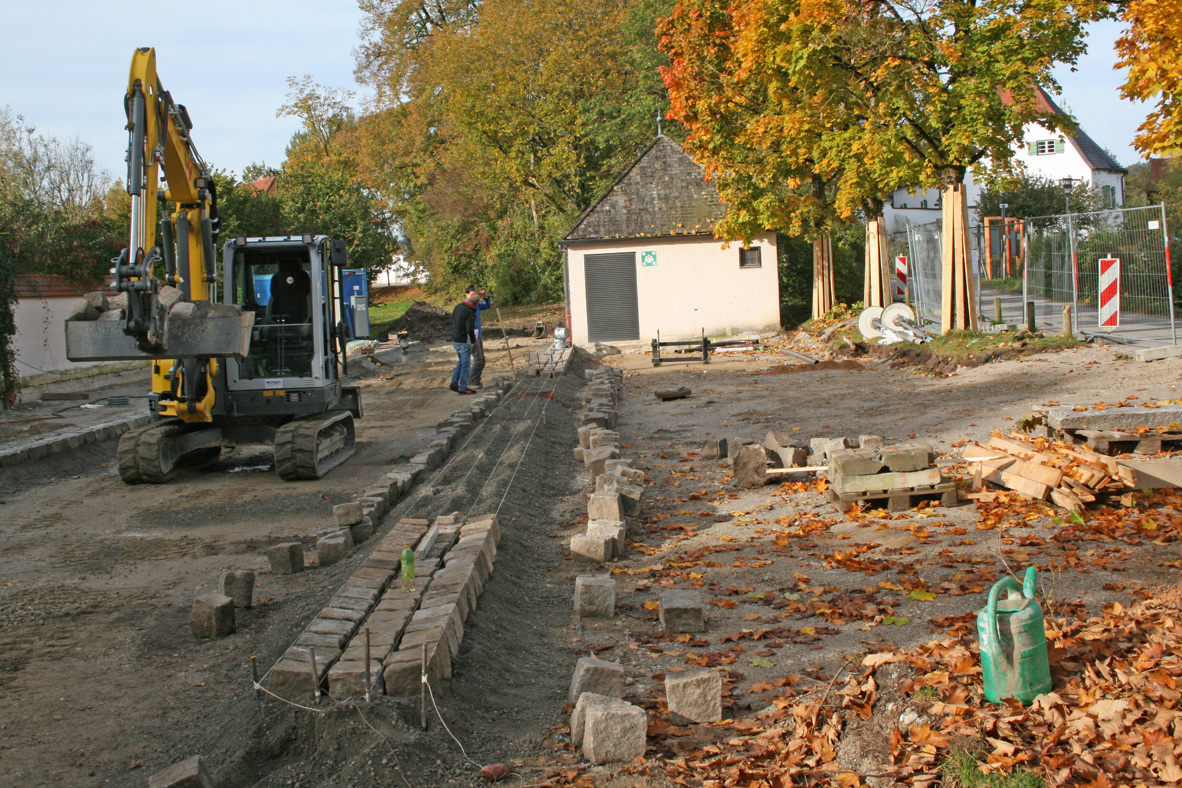 Umbau Parkplatz 