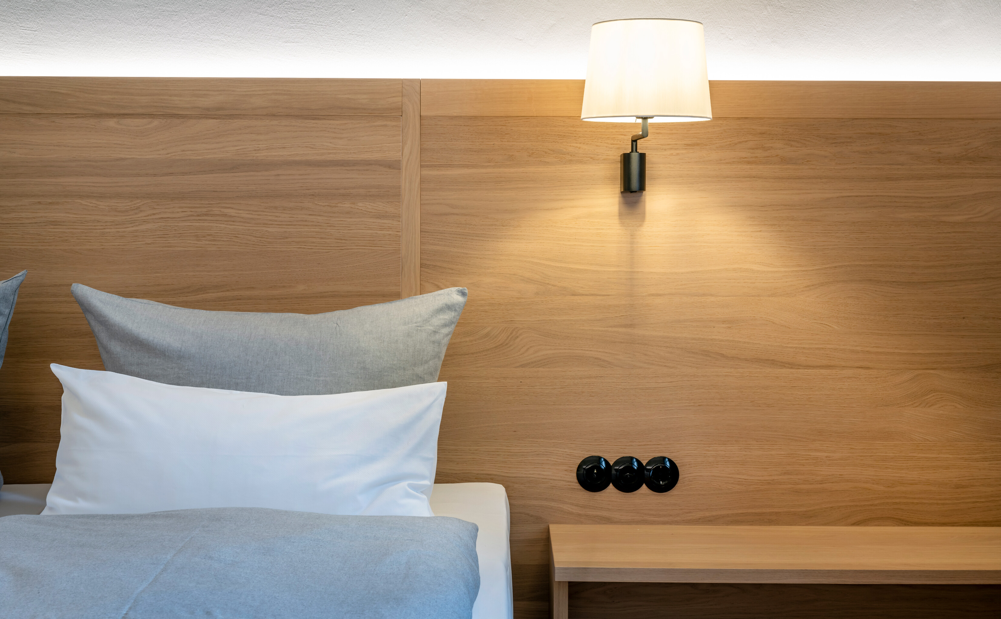 Detailfoto Zimmer Bett