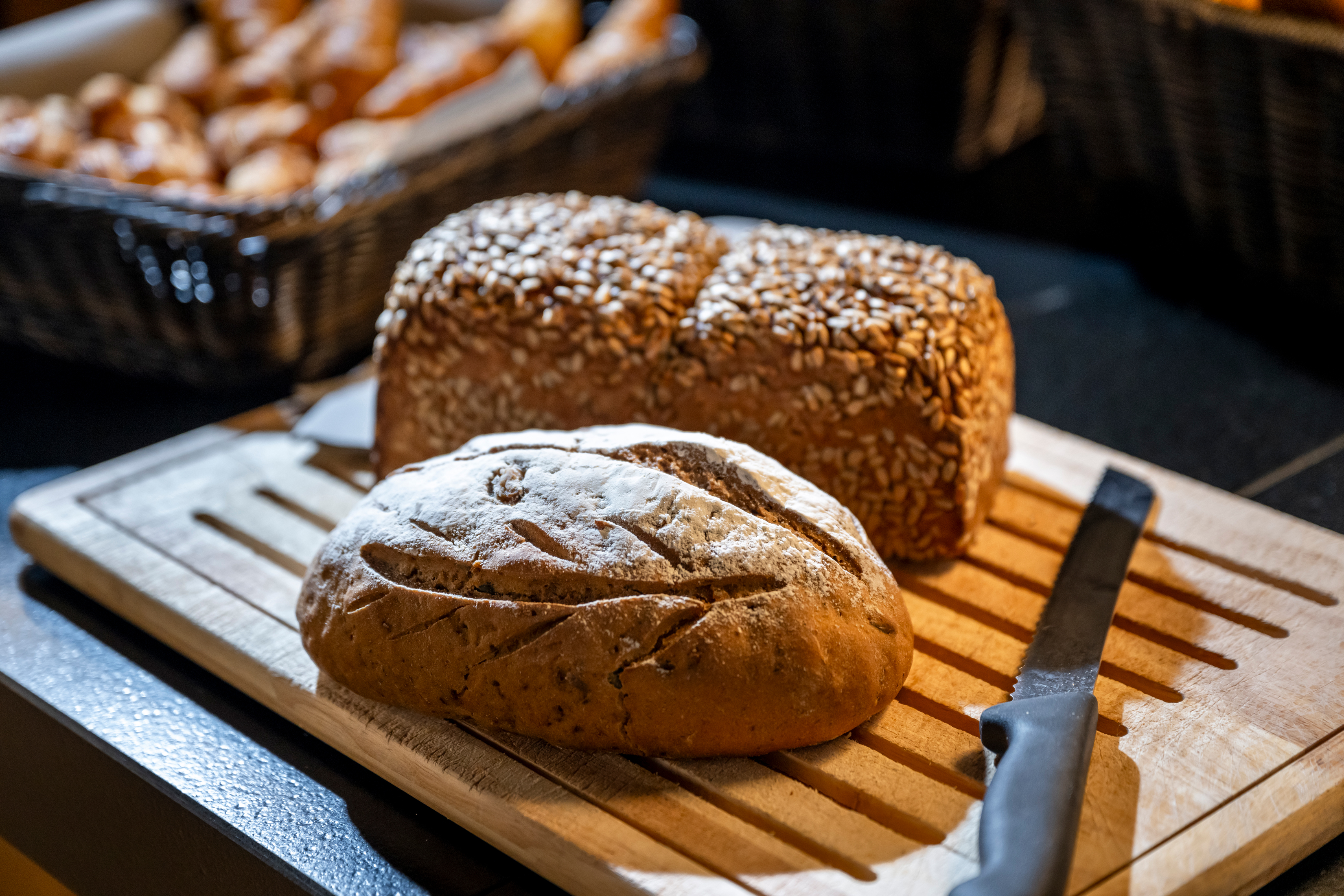 Homemade bread