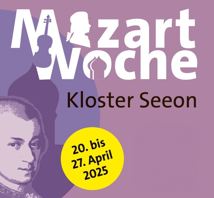 Mozartwoche in Kloster Seeon von 20. bis 27. April 2025