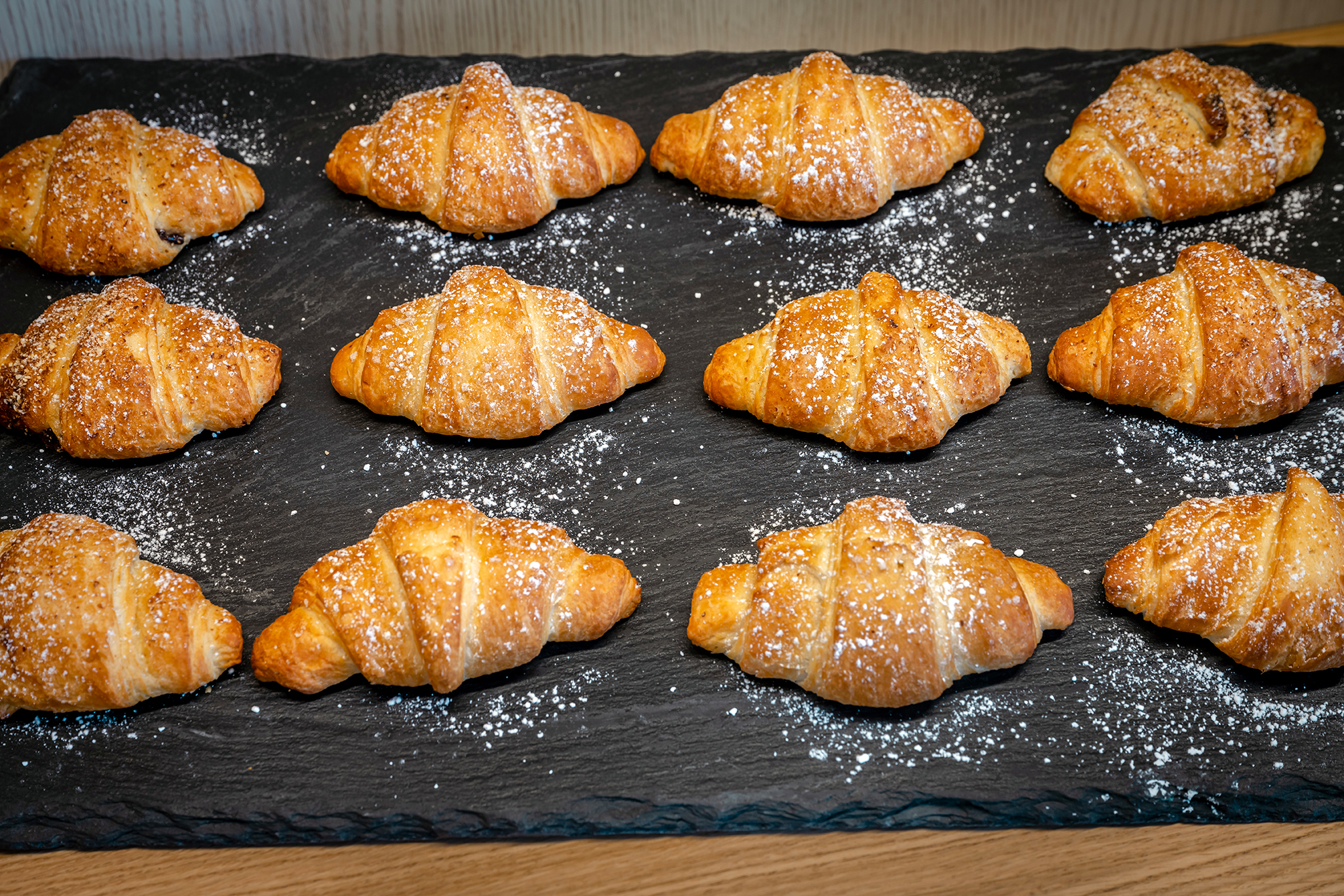 Sweet pastries at the breakfast buffet at Kloster Seeon