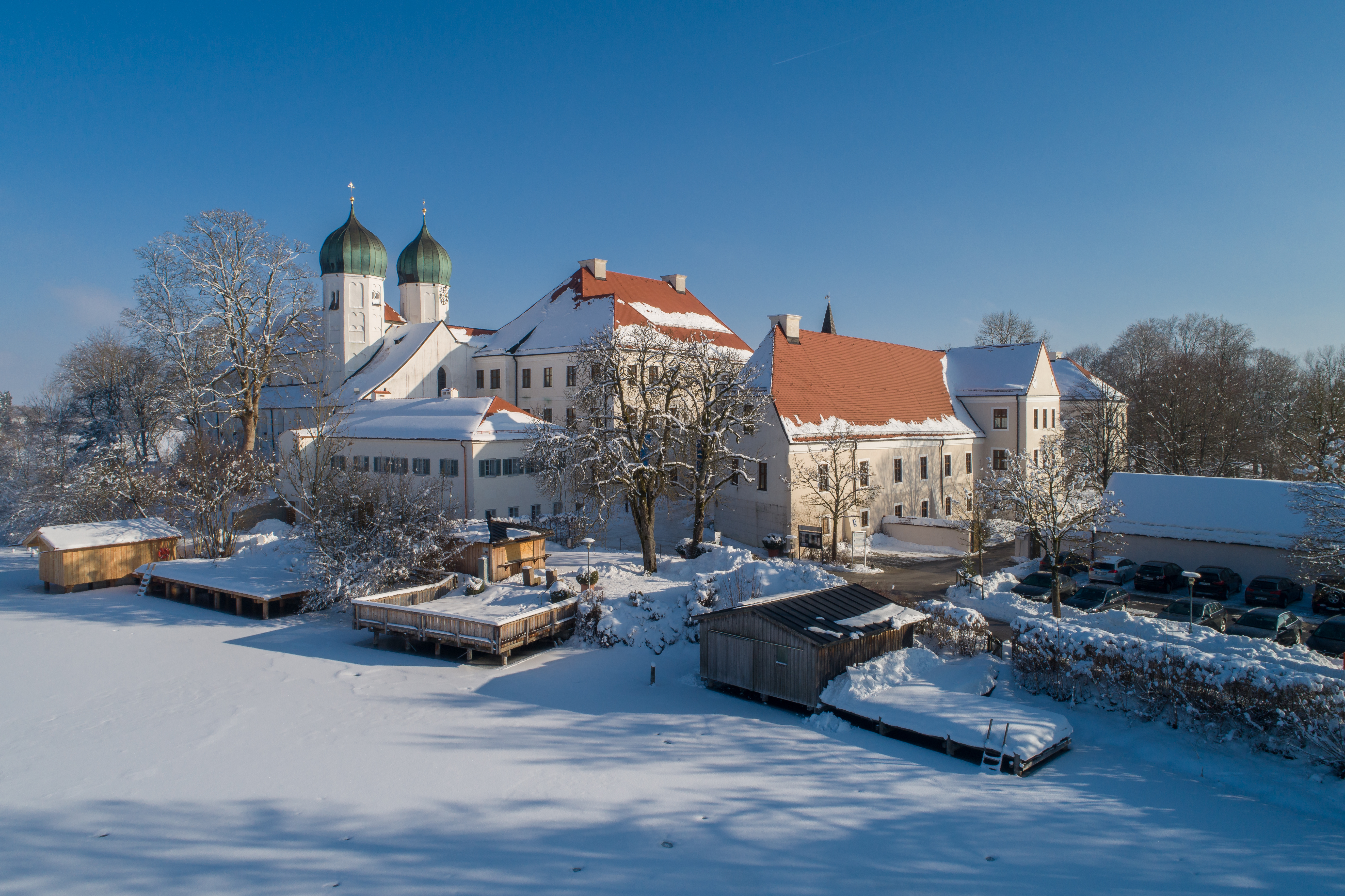 Winter in Kloster Seeon