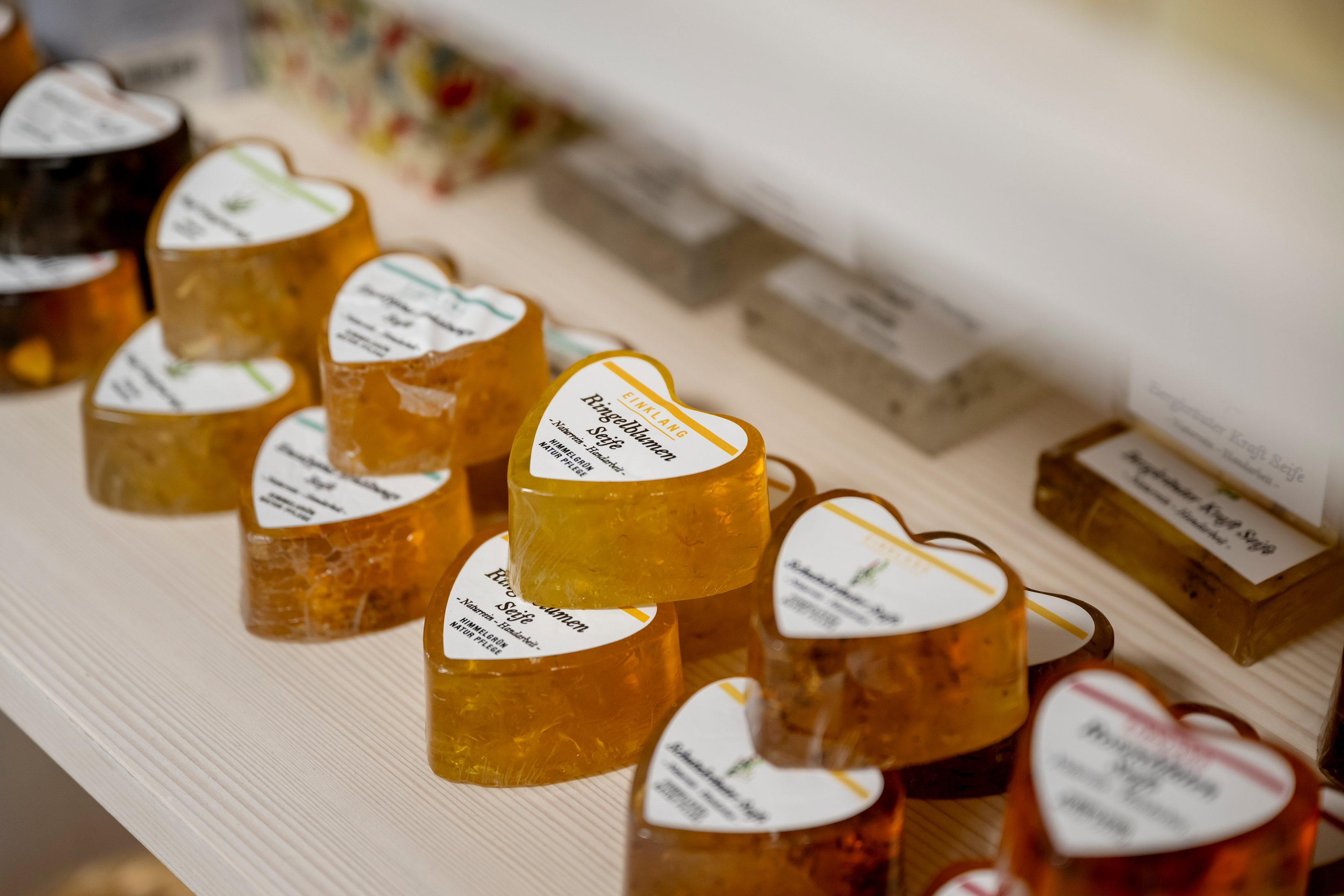 Soaps made in the region in Kloser Seeon Klosterladen