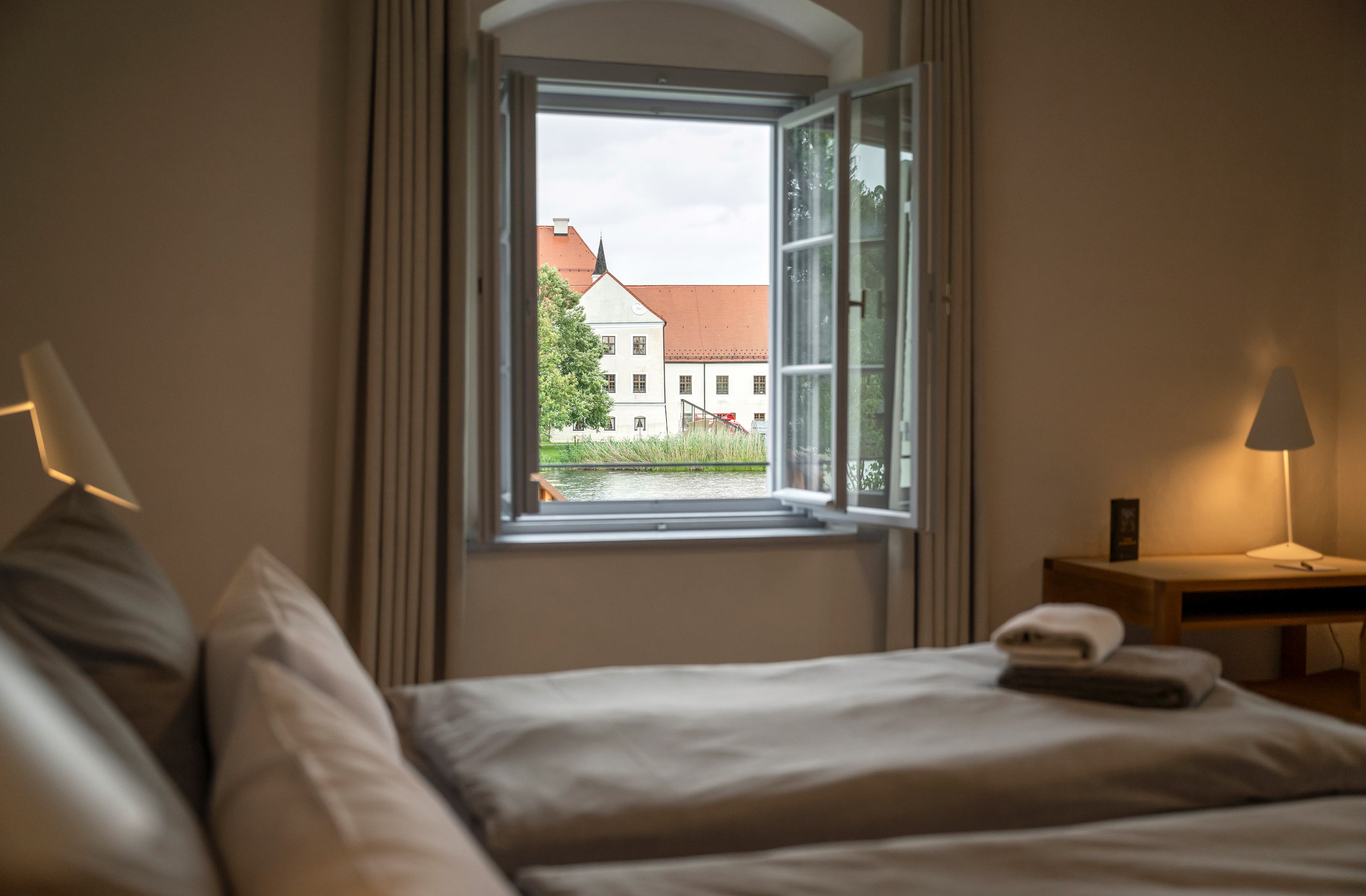 Blick aus dem Mesnerhaus Zimmer