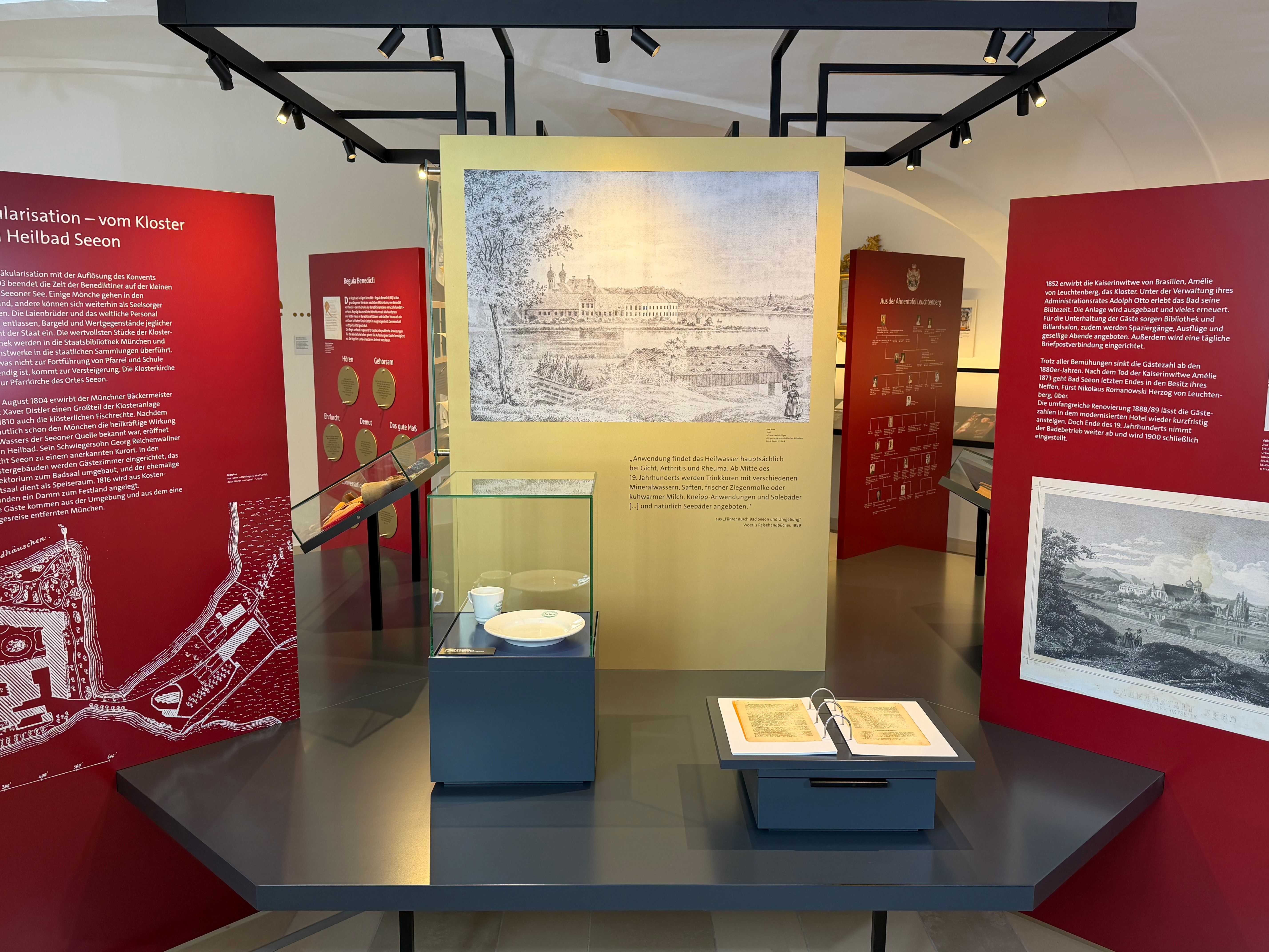 Vom Kloster zum Heilbad: Blick in die neue Ausstellung "Kloster Seeon &ndash; 994 bis heute"