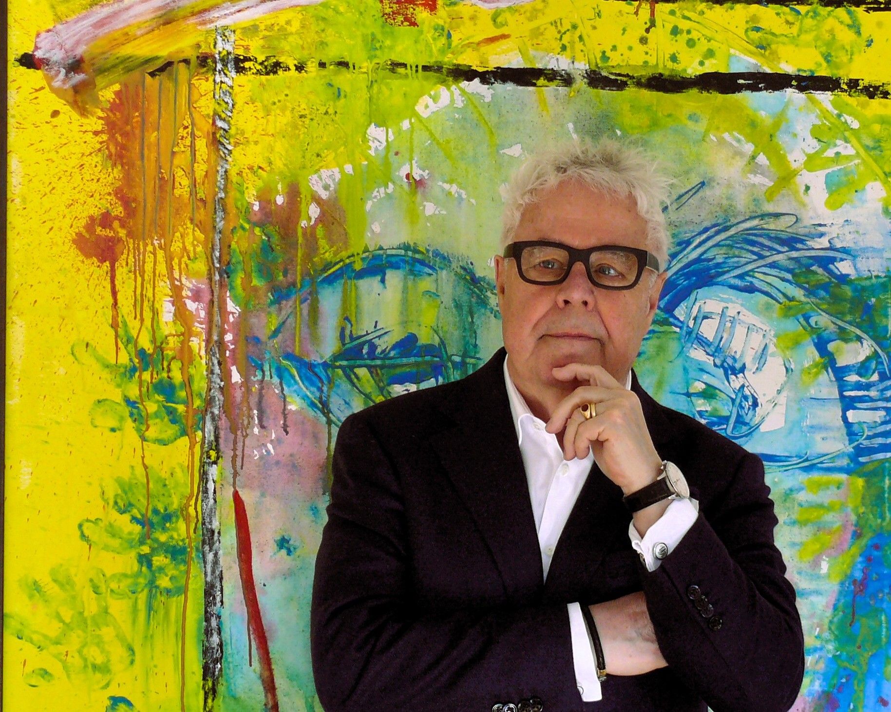 C. Bernd Sucher, Kurator der Sommer-Kulturwoche "Suchers Seeoner Leidenschaften" in Kloster Seeon
