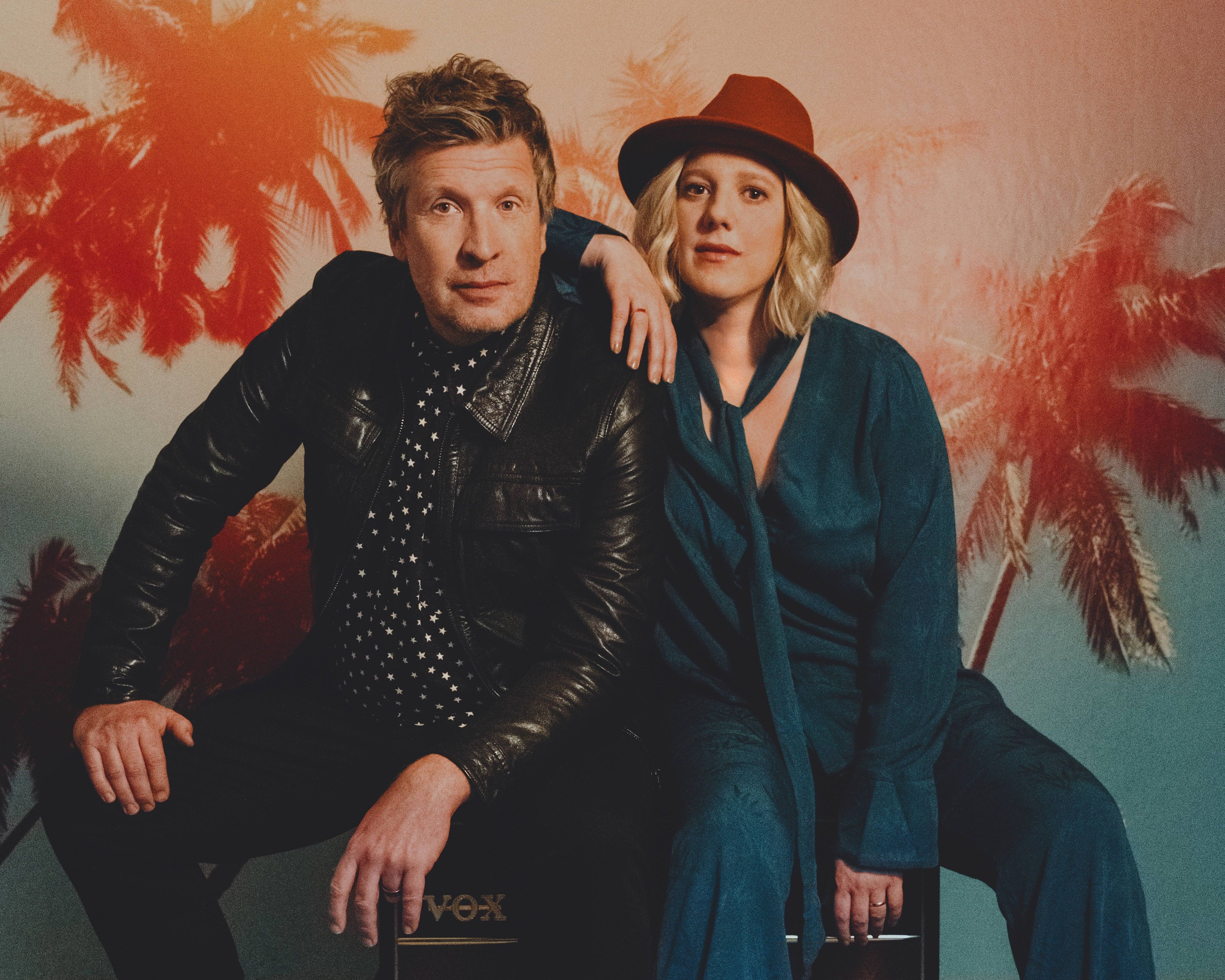 Die Musikerin Claudia Koreck und der Musiker Gunnar Graewert