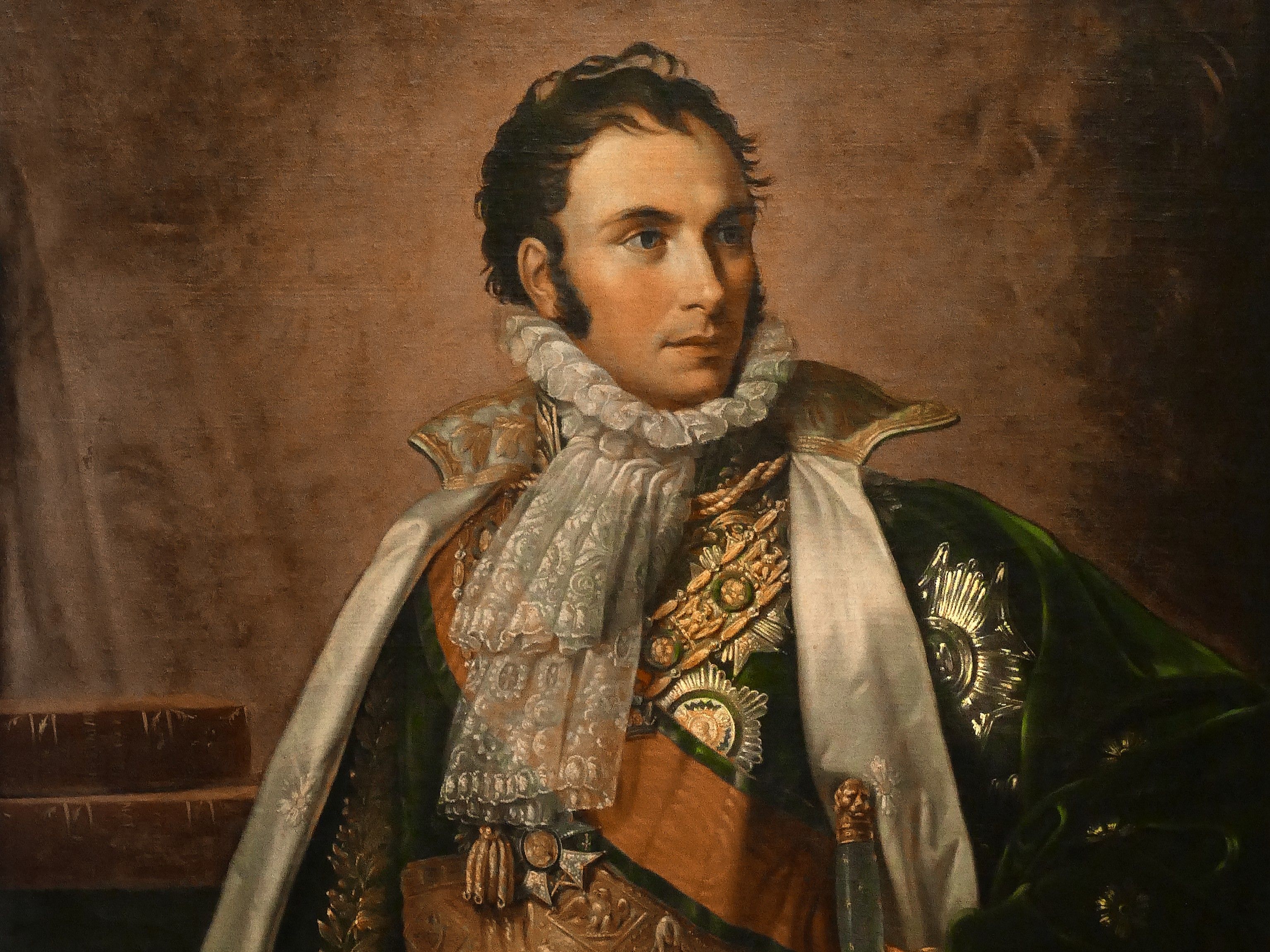 Vizekönig Eugène de Beauharnais, anonymes Ölgemälde nach
François Pascal Simon Gérard, nach 1814, Privatbesitz