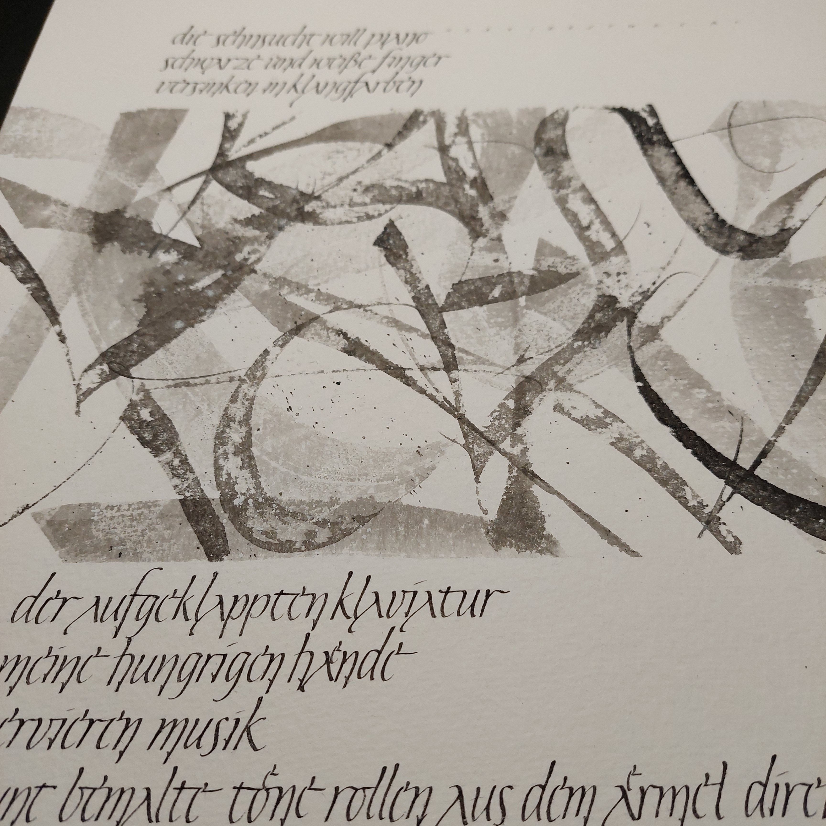 Kalligrafiekurs in Kloster Seeon: Römische Kursive und Hintergrund von 6. - 8. März 2026.