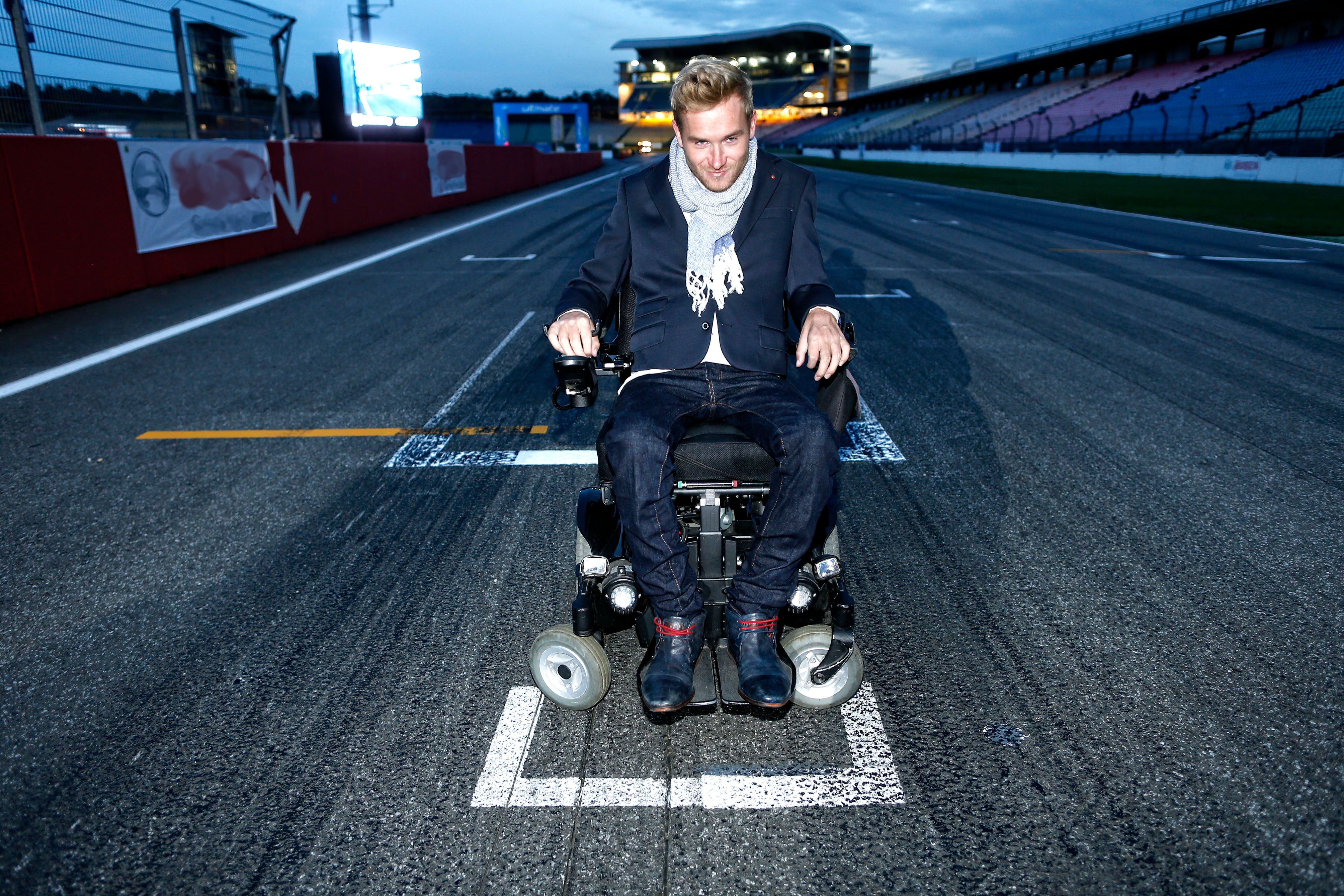 Samuel Koch am Hockenheim-Start