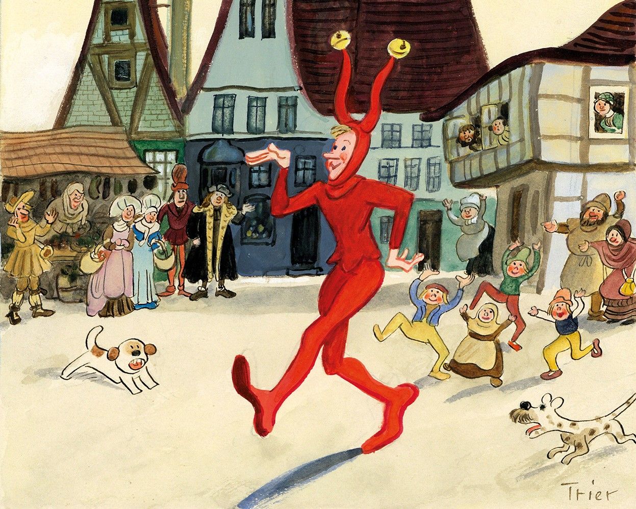 Till Eulenspiegel Titelillustration von Walter Trier